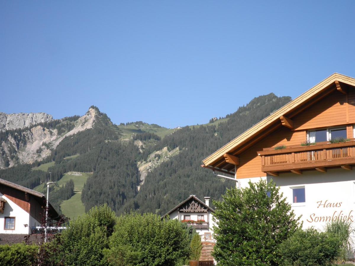Ferienwohnung Haus Sonnblick Wängle Exterior foto
