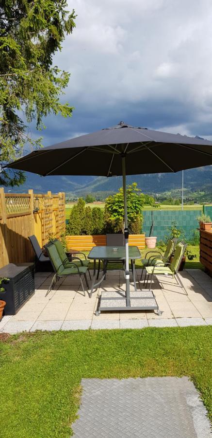 Ferienwohnung Haus Sonnblick Wängle Exterior foto