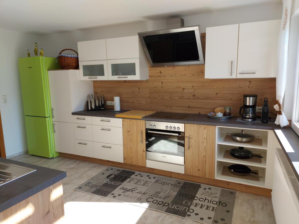 Ferienwohnung Haus Sonnblick Wängle Exterior foto