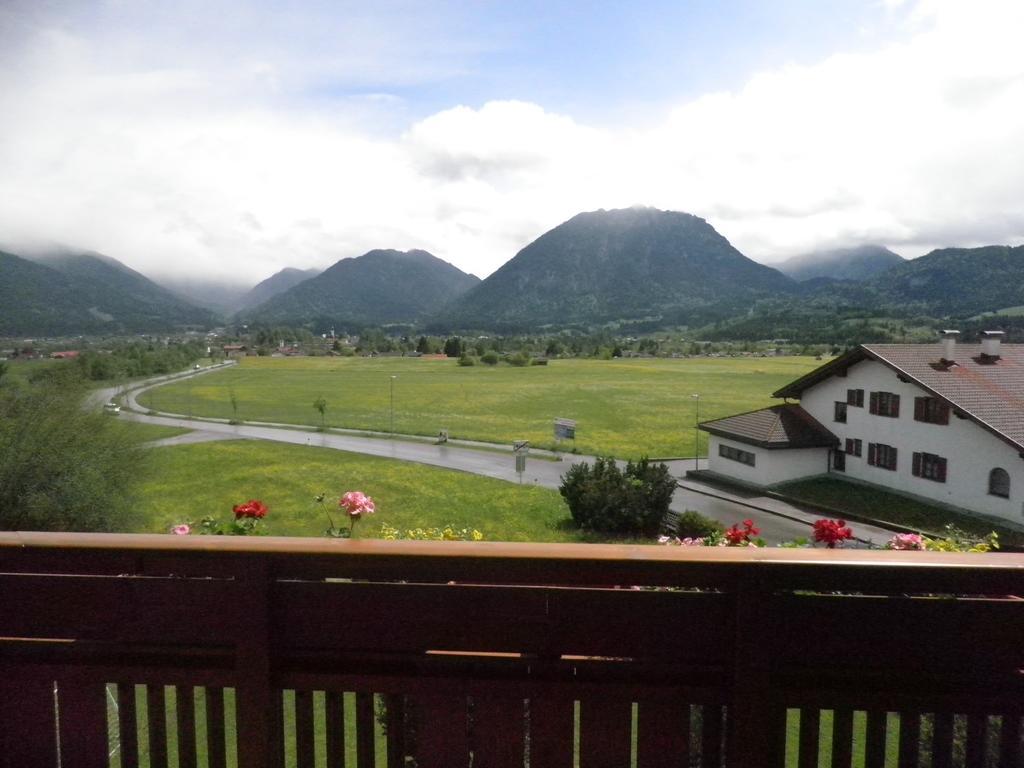 Ferienwohnung Haus Sonnblick Wängle Exterior foto