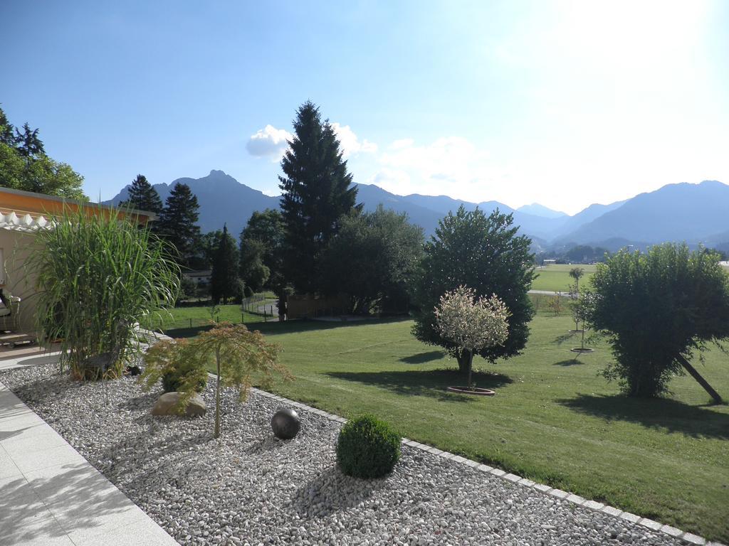 Ferienwohnung Haus Sonnblick Wängle Exterior foto