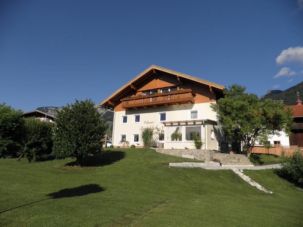Ferienwohnung Haus Sonnblick Wängle Exterior foto